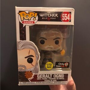 The Witcher, Geralt (Igni) Funko pop (authentic)